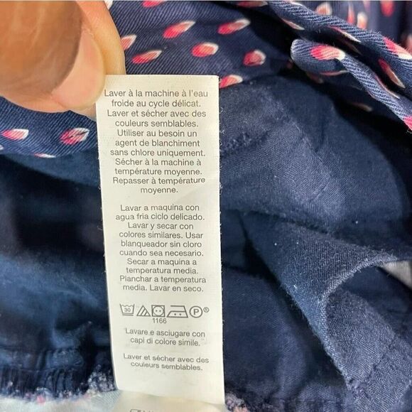 Khakis By Women Size 2 R Patterned Trousers Cotton Multicolored - Picture 14 of 16